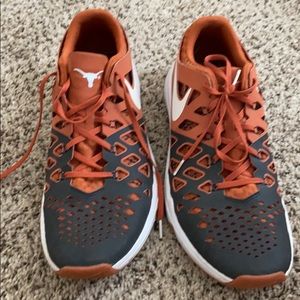 Official Texas Longhorn Nike sneakers